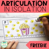 Free Articulation in Isolation