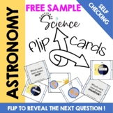 Free Astronomy Science Vocabulary Flip Cards (SAMPLE)