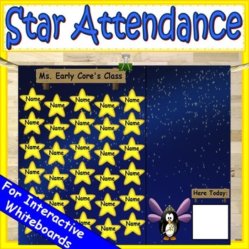 Preview of Star Attendance Board Free