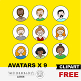 Free Avatar Sample of Man and Woman Icons