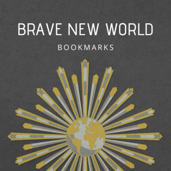 Preview of Free BRAVE NEW WORLD Bookmarks