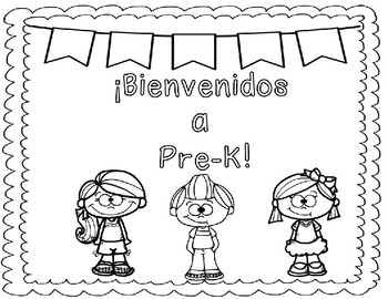 Free School Coloring Pages English Spanish Pre