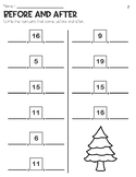 Free - Before and After Numbers within 20 Worksheets