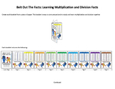 Free Mini Booklet: Learning Multiplication and Division Facts