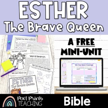 Preview of Free Bible Lessons, Esther