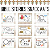 Free Bible Stories Snack Mats and Bible Lessons