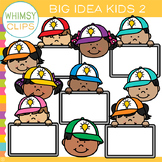 Free Big Idea School Kids Clip Art - Set Two