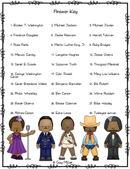 free black history month scoot by gay miller teachers pay teachers