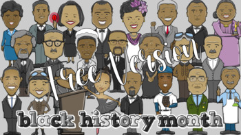 Preview of Free Black History Month Slides