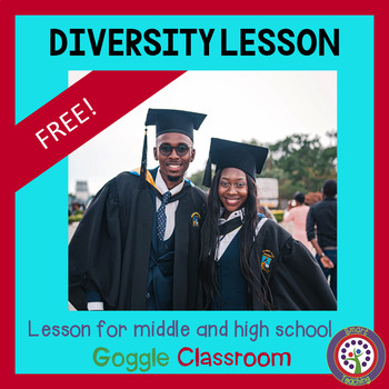 Preview of Diversity Lesson Google Slides grades 6 to 12 Diversity Lessons
