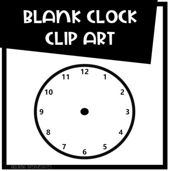Preview of Free - Blank Analog Clock