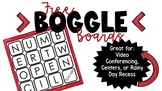 FREE Boggle Boards for Distance Learning Fun