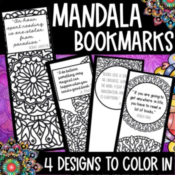 Preview of Printable Bookmarks to color - Free printable