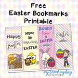 Free Bunny Easter Bookmarks