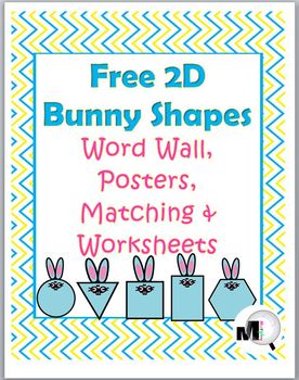 Preview of 2D Shapes Activity For Kindergarten Free