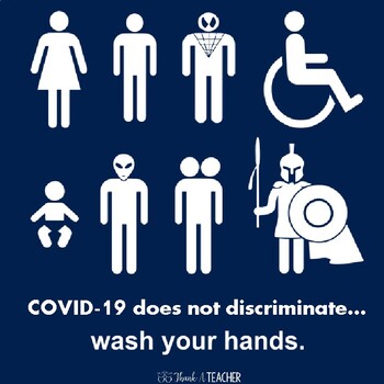 Preview of Free COVID-19 Wash Your Hands Poster