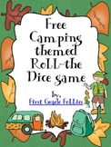 Free Camp-themed Roll-the-Dice Game (+2 and +3 Versions)