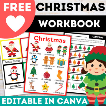 Free Canva Christmas Worksheets and Activity Pages | TPT