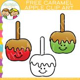 Free Fall Caramel Apple Clip Art