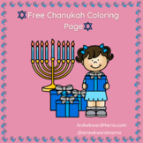 Free Chanukah/Hanukkah Coloring Page