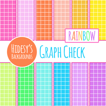 Rainbow Paper With Grid Texture - 12x12 Digital and Printable