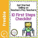 Free Checklist to Start Selling on TPT