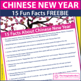 Free Chinese New Year Fun Printable Fact Sheet