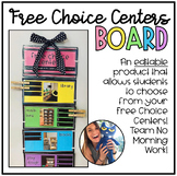 EDITABLE Free Choice Centers Board