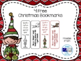 Free Christmas Bookmarks