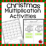 Free Christmas Multiplication Practice