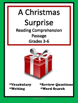 Preview of Free Christmas Reading Comprehension Passage