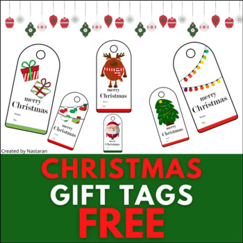 16 Free Christmas Gift Tags
