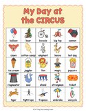 Free Circus Vocabulary Printable