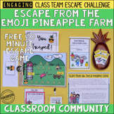 Classroom Community Team Building Activity | Free Escape R