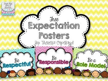 Preview of Free Classroom Expectation Posters
