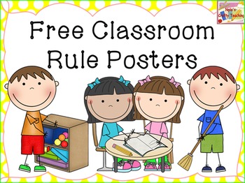 Classroom Rules Free In Chevron And Polka Dots By Nyla S Crafty Teaching
