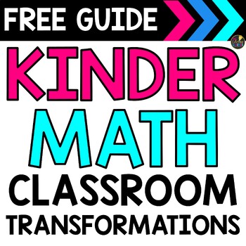 Preview of Free Room Transformation Guide | Kindergarten Math Standards