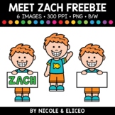 Free Clipart Kid 2 + Blacklines - Commercial Use