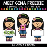 Free Clipart Kid 7 + Blacklines - Commercial Use