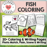 Fish Coloring Page Worksheets & Teaching Resources | TpT