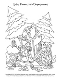 Free Coloring Pages - Mindfulness Practice (Science, Natur