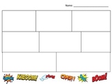 Free Comic Strip Template - Build Your Own Story + Cutouts