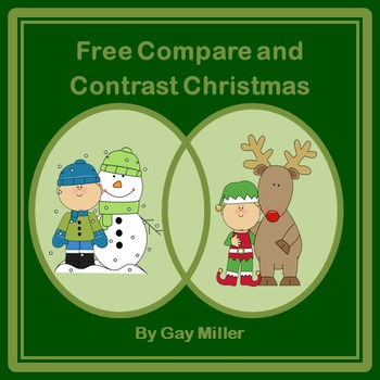Preview of Free Compare and Contrast Christmas