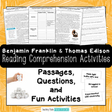 Benjamin Franklin & Thomas Edison - Paired Passages & Comp