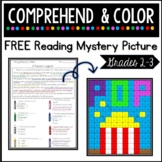 Free Reading Comprehension Literacy Mystery Picture