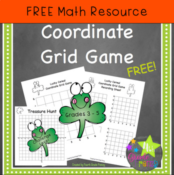 Preview of Coordinate Grid Game Coordinate Plane