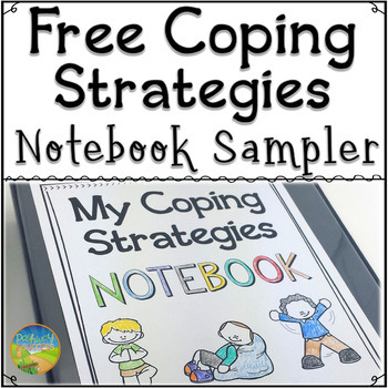 Preview of Coping Strategies Notebook | Digital and Print SEL Activity