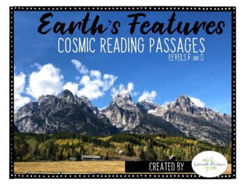 Preview of Free Cosmic Reading Passages- the core and sedimentary rock- Levels F & G