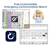 Free Customizable Printable AAC Emergency Communication Bo