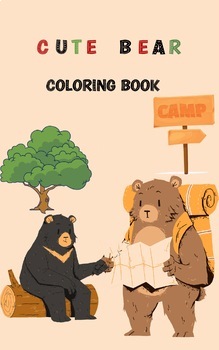 Preview of Cute Bear Coloring Pages For Kids